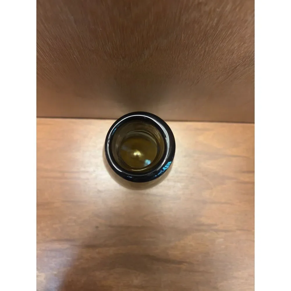 Pablo Glass Handblown Studio Art Tapered Vase 12